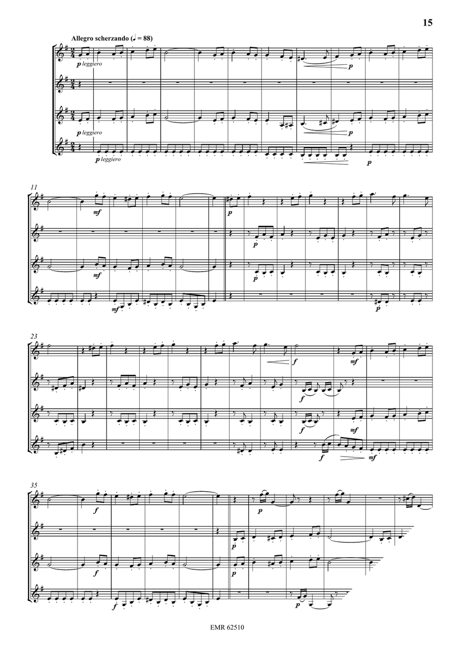 Quartet No. 1 Quartet No. 1 Horn scores gallery preview page 5