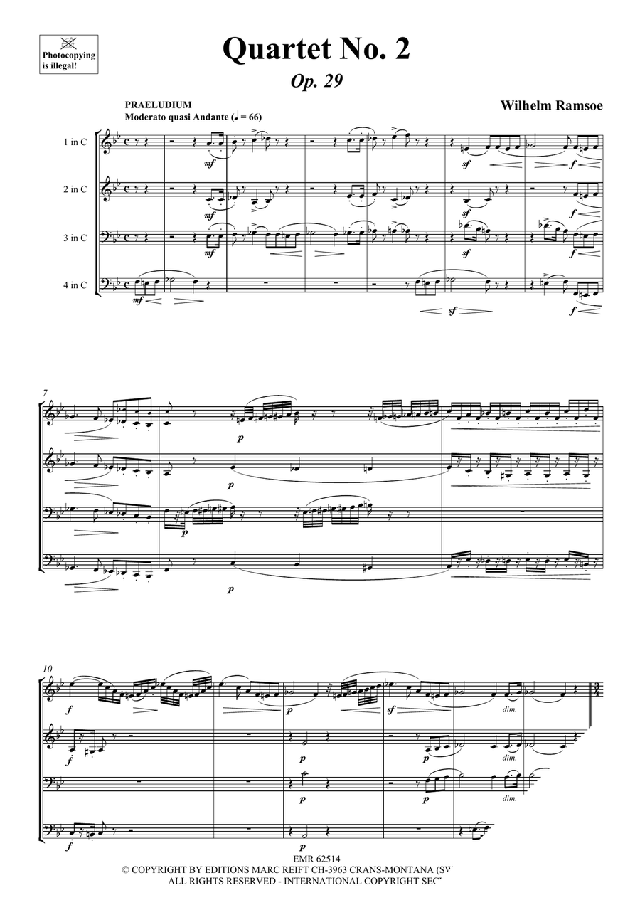 Quartet No. 2 Quartet No. 2 Score scores gallery preview page 3