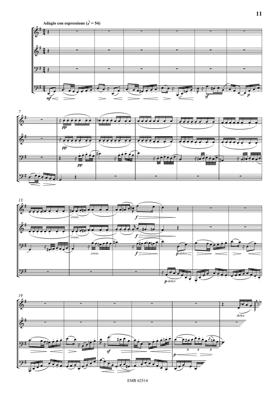 Quartet No. 2 Quartet No. 2 Score scores gallery preview page 4