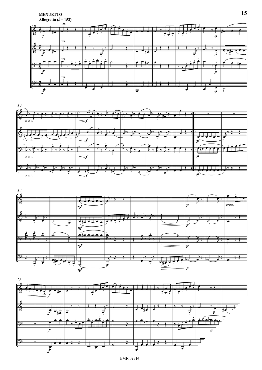 Quartet No. 2 Quartet No. 2 Score scores gallery preview page 5