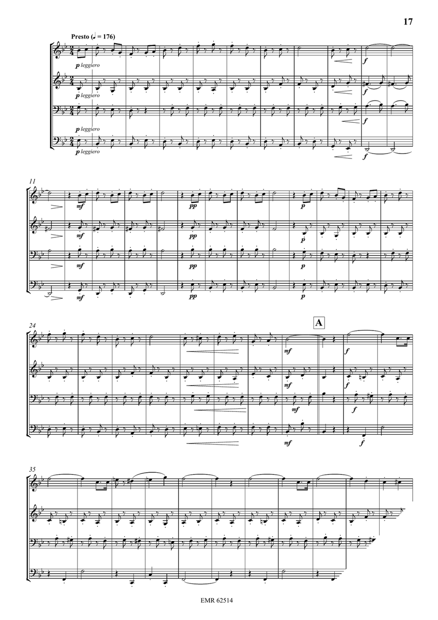 Quartet No. 2 Quartet No. 2 Score scores gallery preview page 6