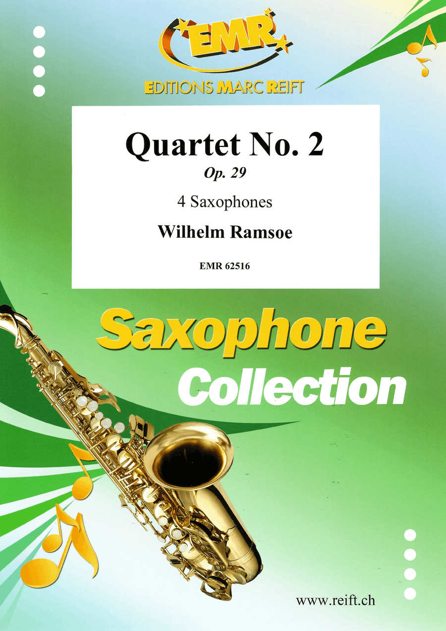 Quartet No. 2 Quartet No. 2 Saxophone Quartet scores gallery preview page 1