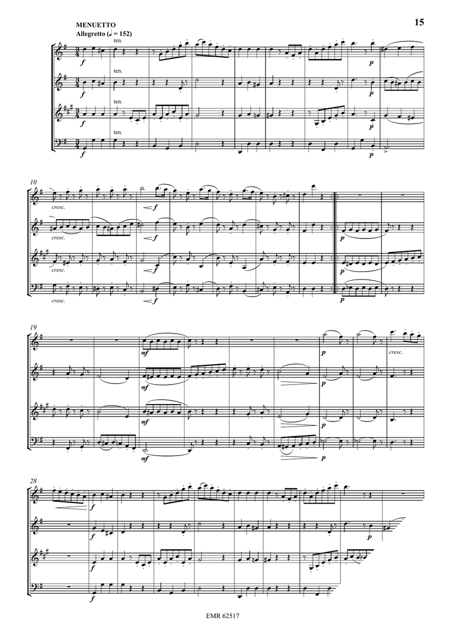 Quartet No. 2 Quartet No. 2 Woodwind Quartet scores gallery preview page 5