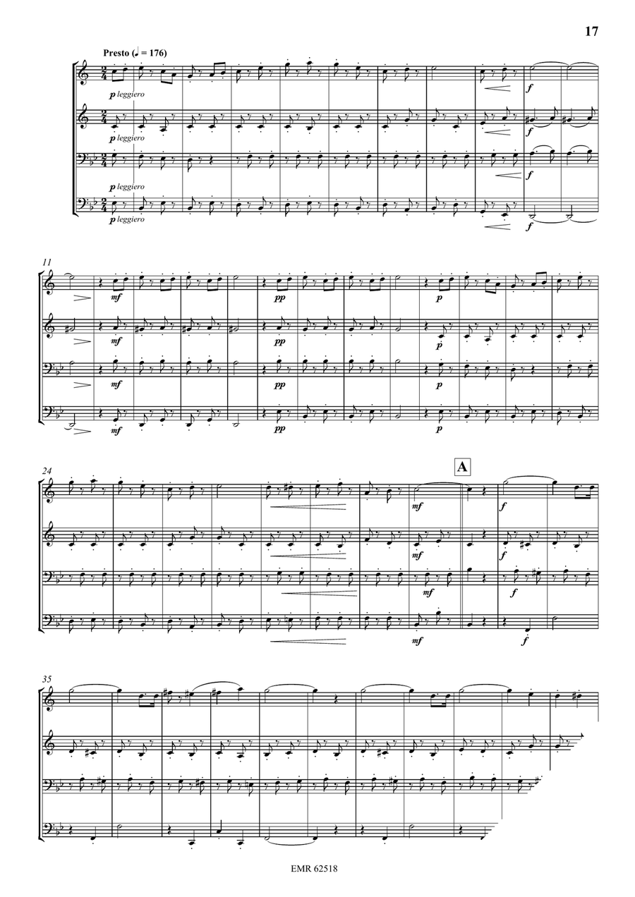 Quartet No. 2 Quartet No. 2 Brass Quartet scores gallery preview page 6