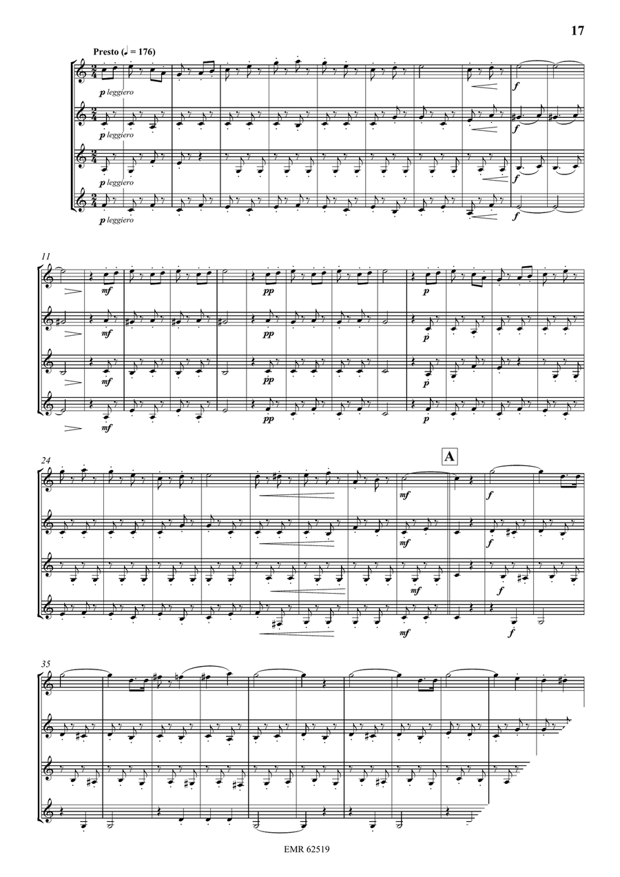 Quartet No. 2 Quartet No. 2 Cornet scores gallery preview page 6