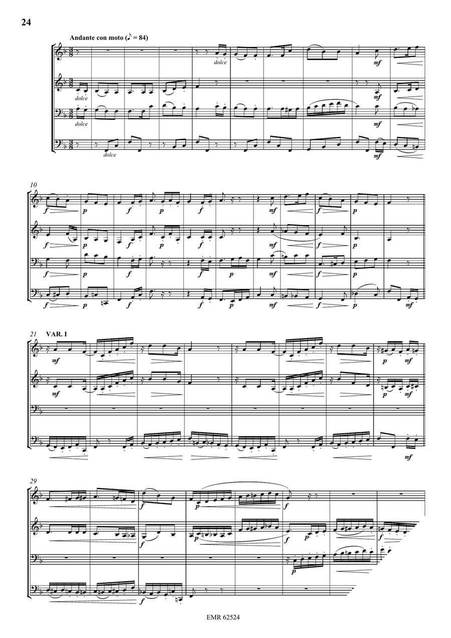 Quartet No. 3 Quartet No. 3 Score scores gallery preview page 5