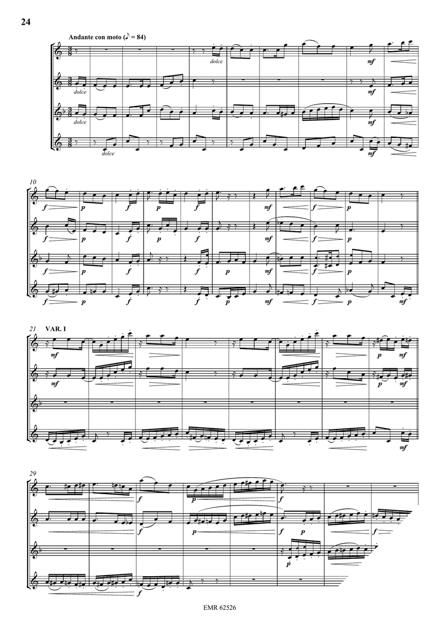 Quartet No. 3 Quartet No. 3 Saxophone Quartet scores gallery preview page 5