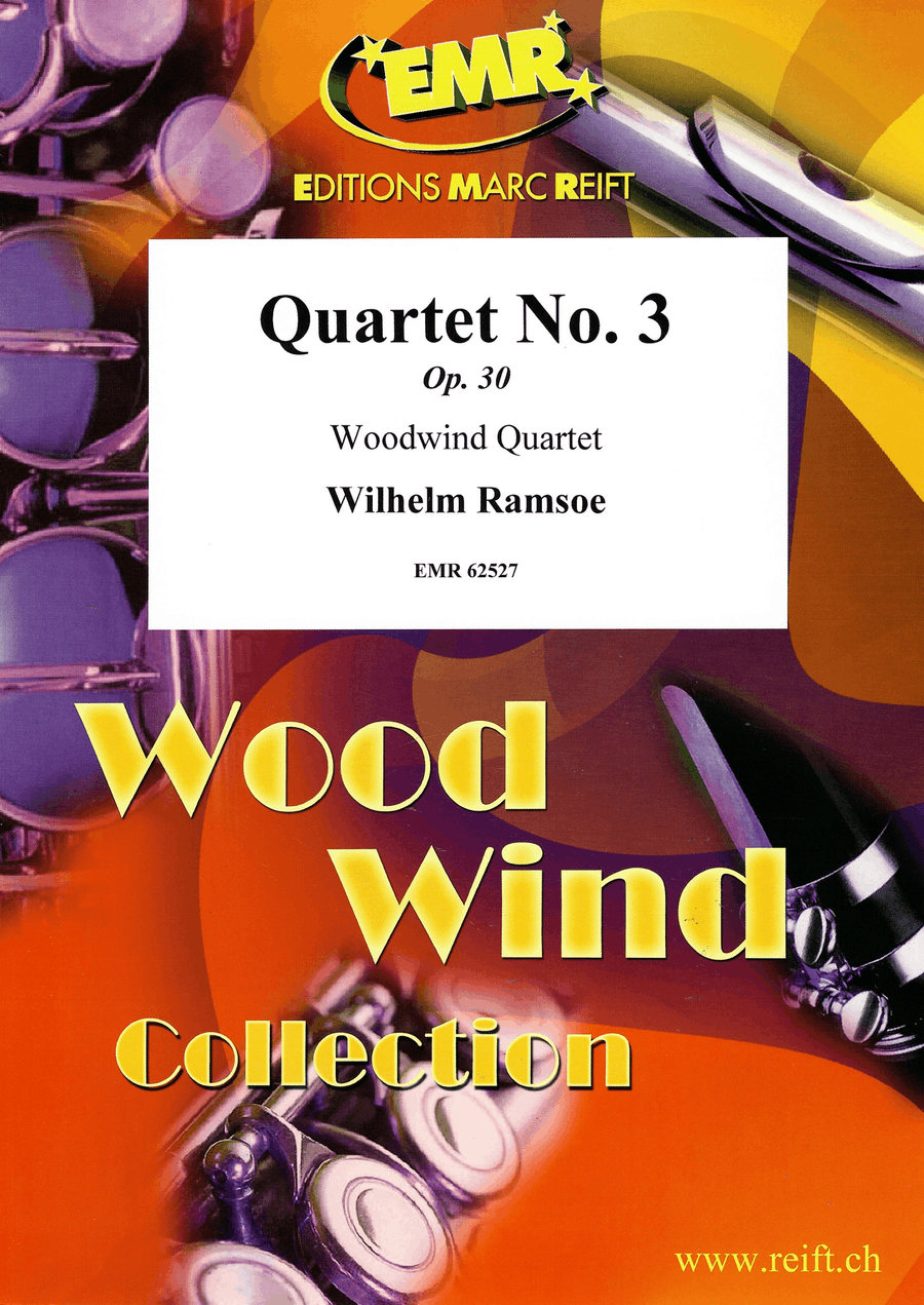 Quartet No. 3 Quartet No. 3 Woodwind Quartet scores gallery preview page 1
