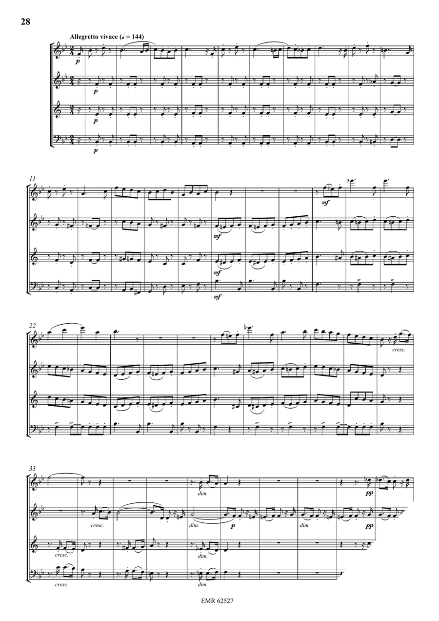 Quartet No. 3 Quartet No. 3 Woodwind Quartet scores gallery preview page 6