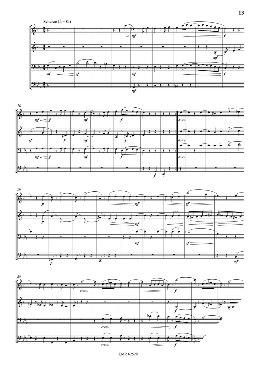 Quartet No. 3 Quartet No. 3 Brass Quartet scores gallery preview page 4