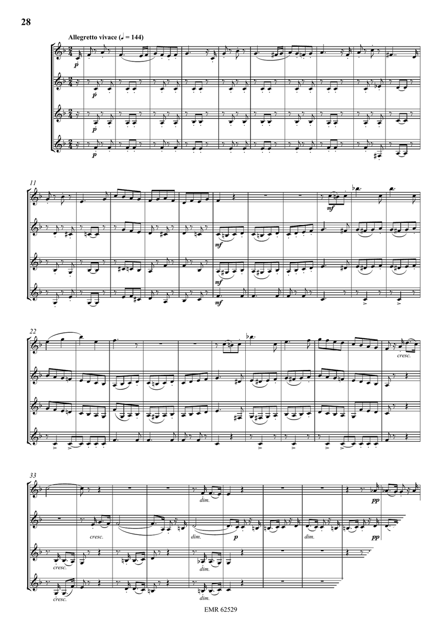 Quartet No. 3 Quartet No. 3 Cornet scores gallery preview page 6