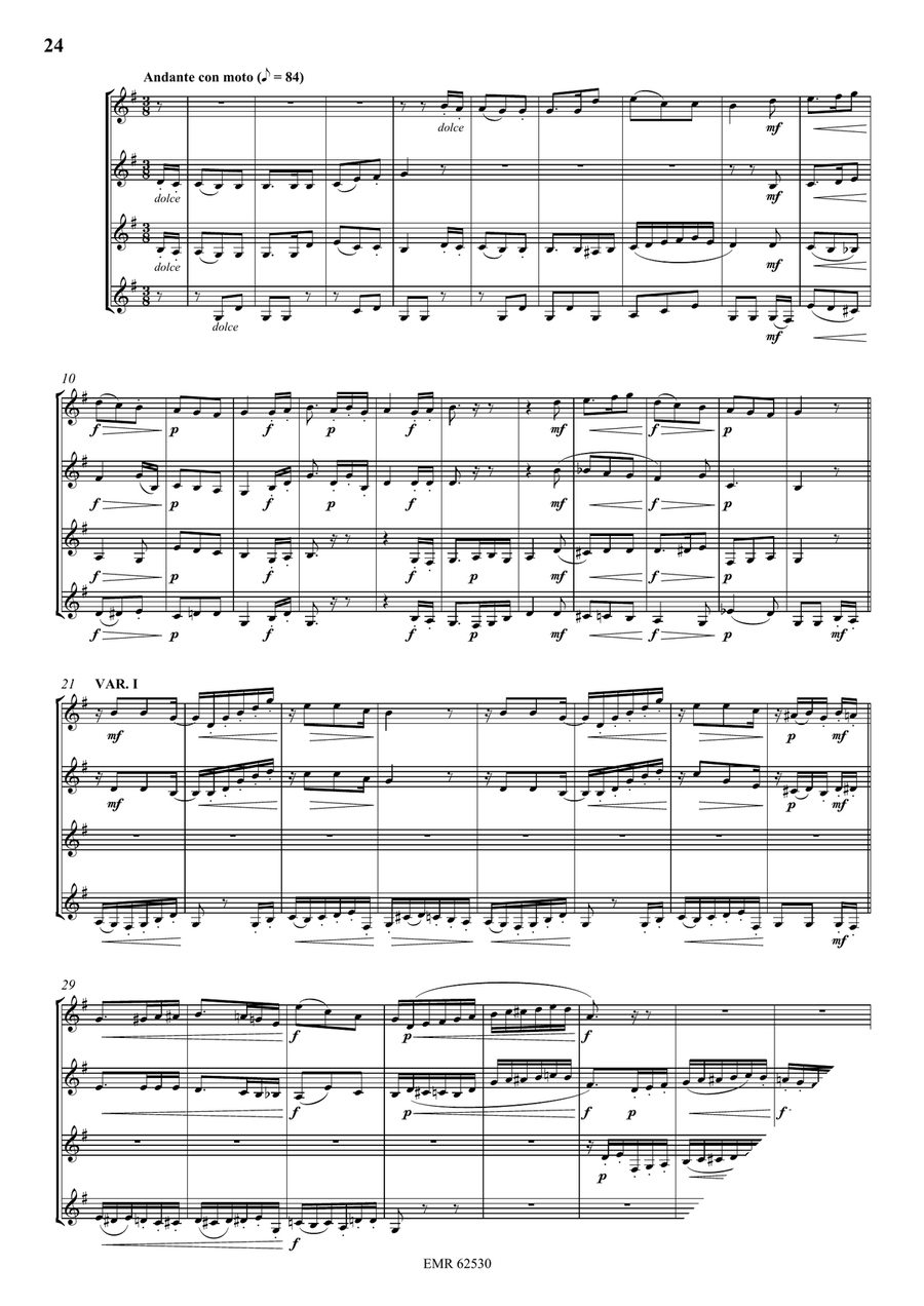 Quartet No. 3 Quartet No. 3 Horn scores gallery preview page 5