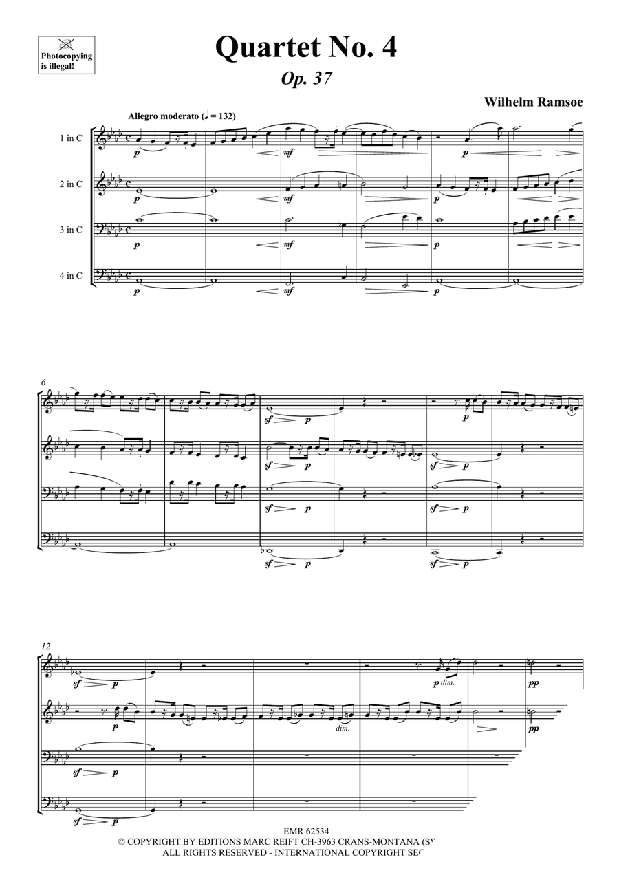 Quartet No. 4 Quartet No. 4 Score scores gallery preview page 3