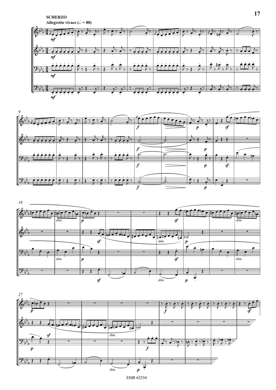 Quartet No. 4 Quartet No. 4 Score scores gallery preview page 5