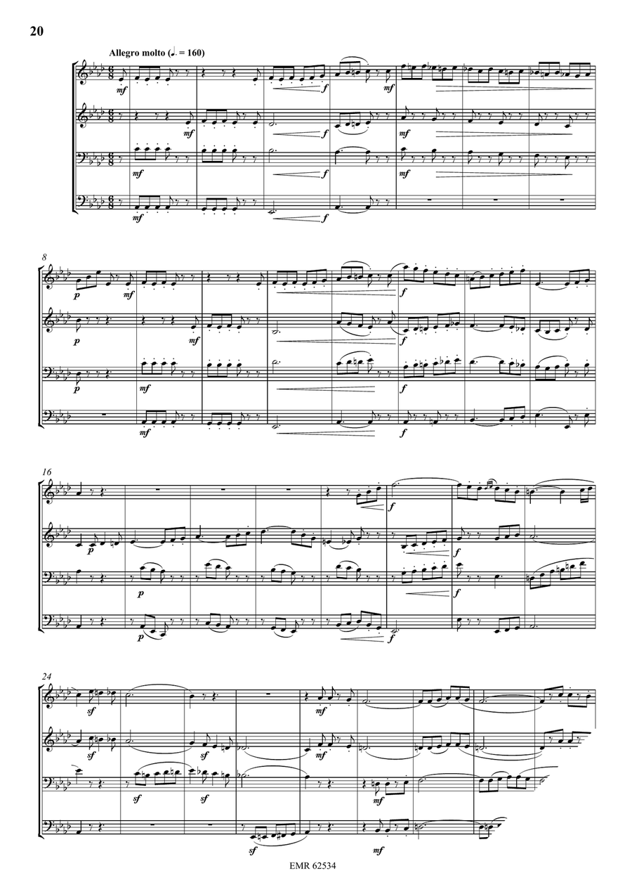Quartet No. 4 Quartet No. 4 Score scores gallery preview page 6