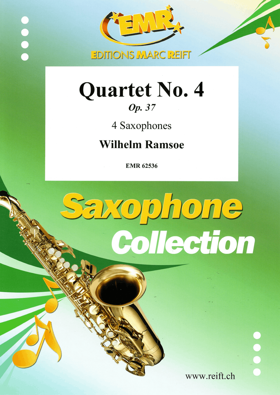 Quartet No. 4 Quartet No. 4 Saxophone Quartet scores gallery preview page 1