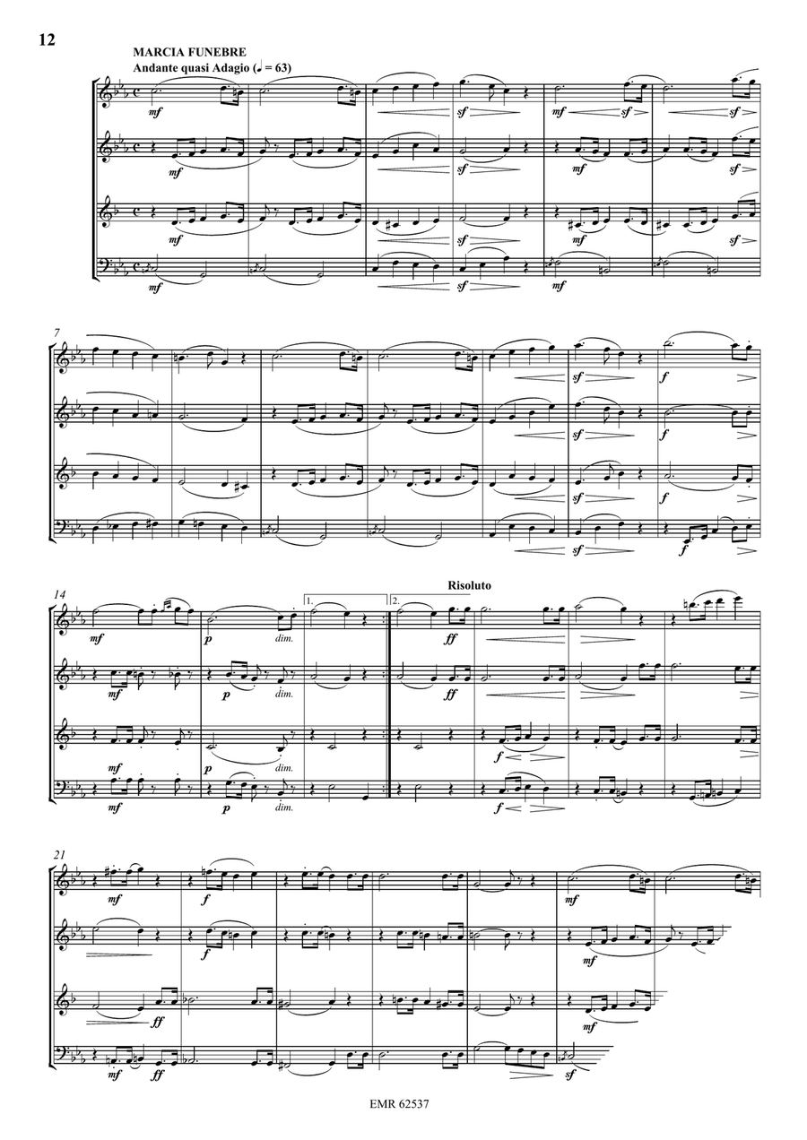 Quartet No. 4 Quartet No. 4 Woodwind Quartet scores gallery preview page 4
