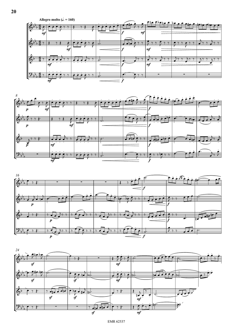 Quartet No. 4 Quartet No. 4 Woodwind Quartet scores gallery preview page 6