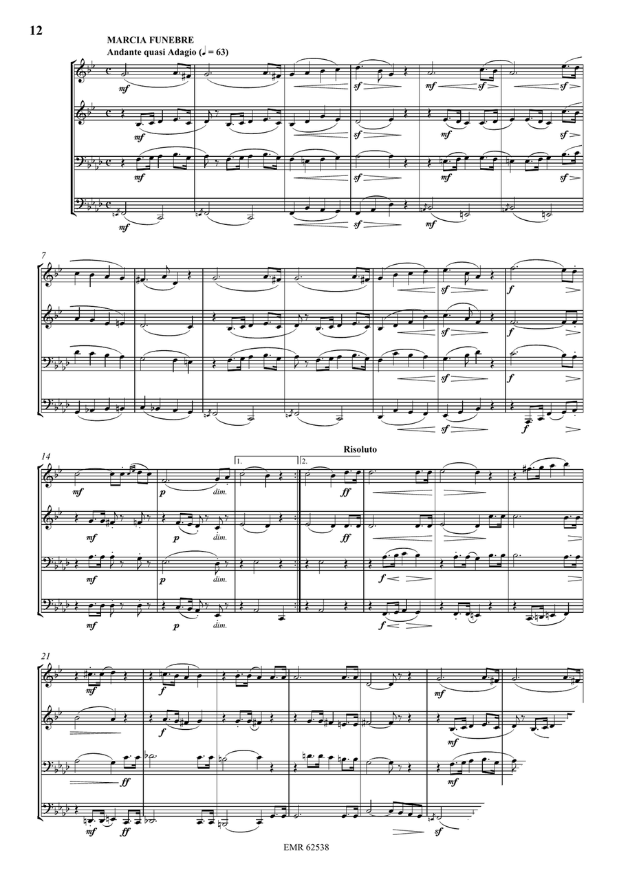 Quartet No. 4 Quartet No. 4 Brass Quartet scores gallery preview page 4
