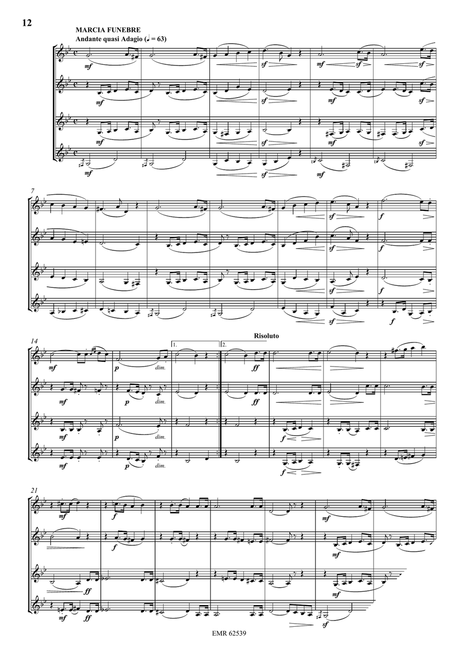 Quartet No. 4 Quartet No. 4 Cornet scores gallery preview page 4
