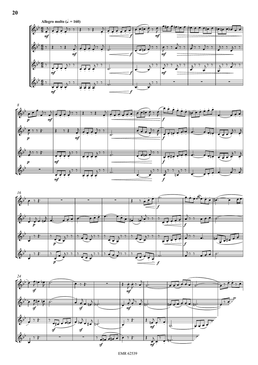 Quartet No. 4 Quartet No. 4 Cornet scores gallery preview page 6