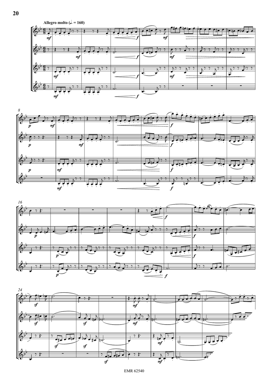 Quartet No. 4 Quartet No. 4 Horn scores gallery preview page 6