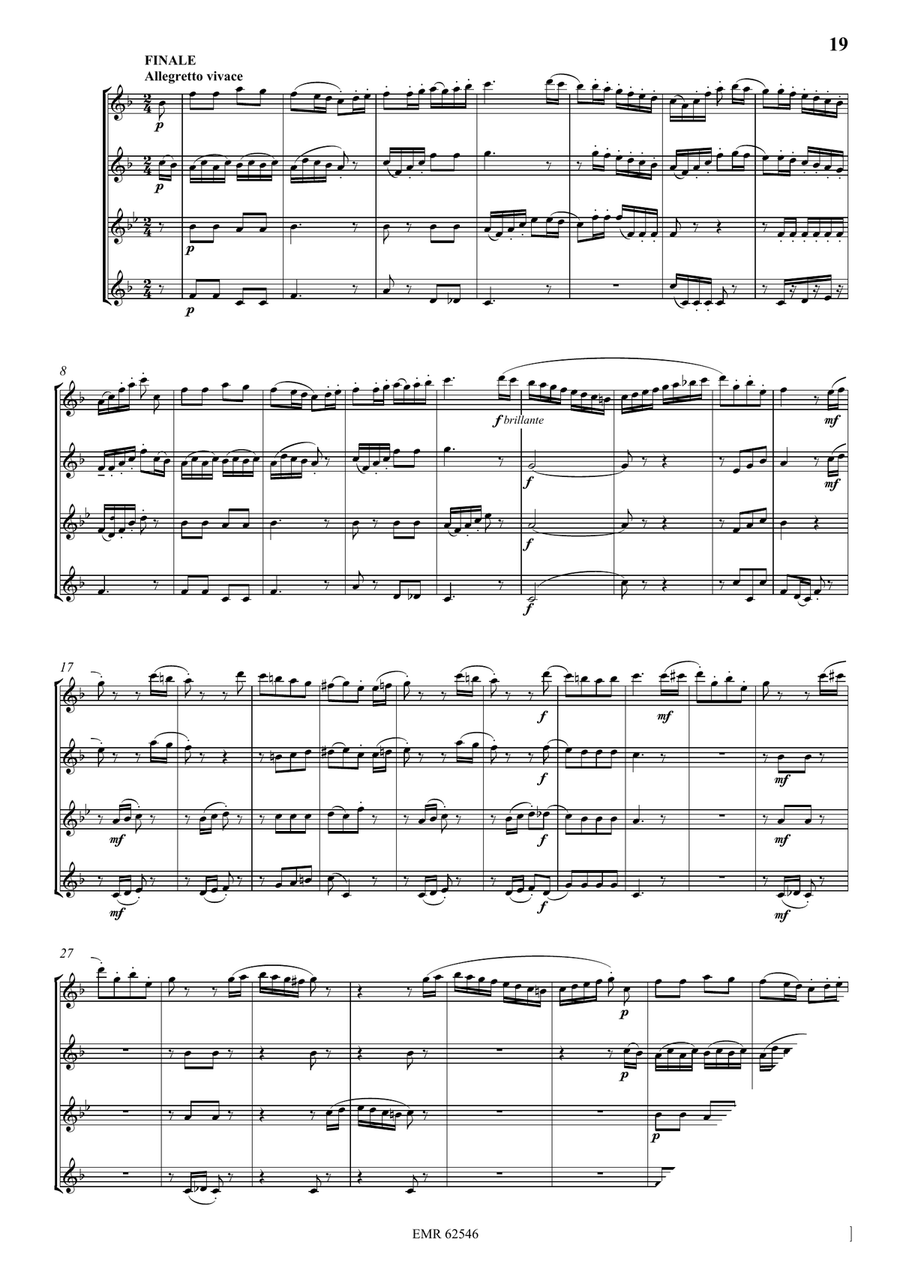 Quartet No. 5 Quartet No. 5 Saxophone Quartet scores gallery preview page 6