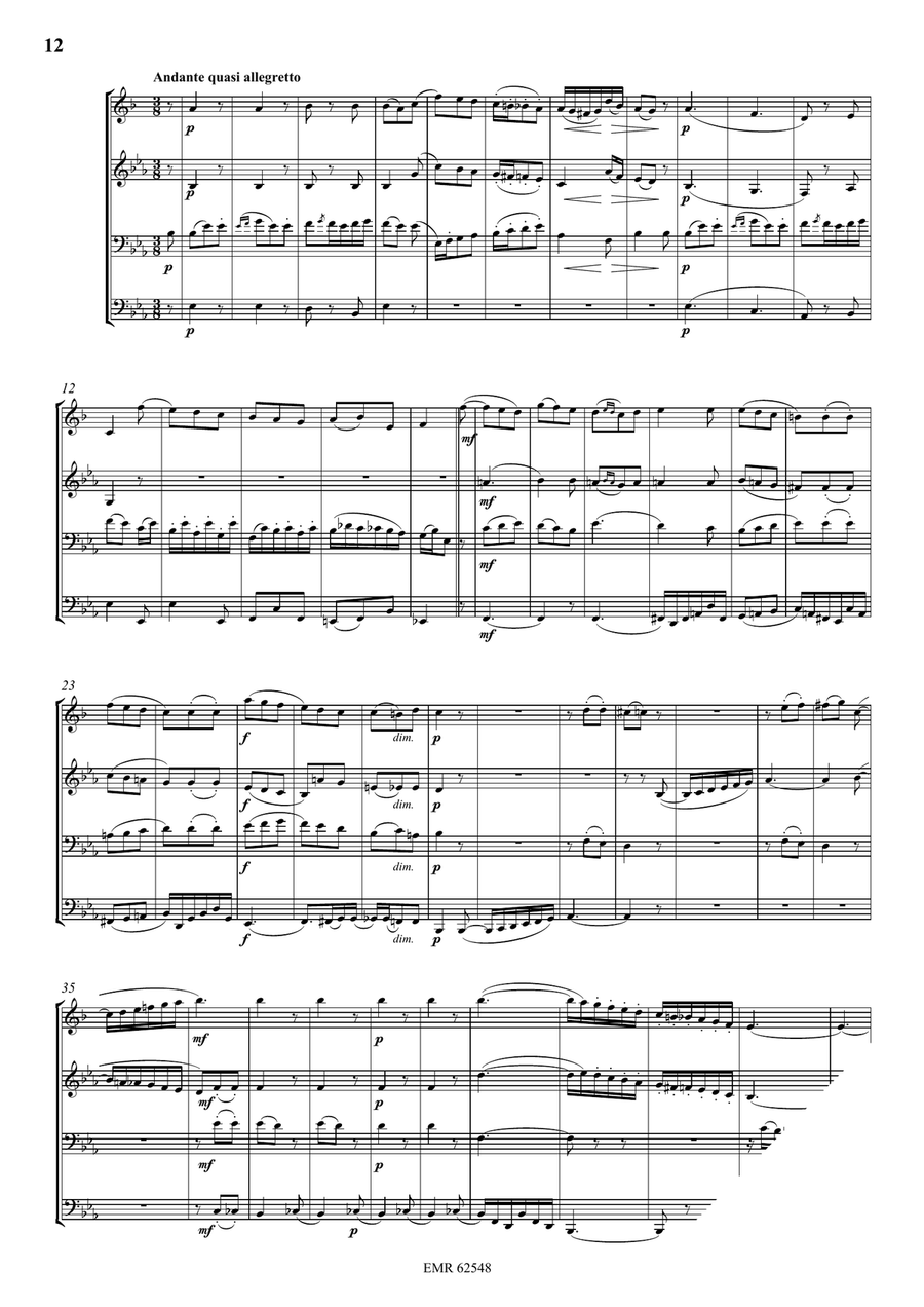 Quartet No. 5 Quartet No. 5 Brass Quartet scores gallery preview page 4