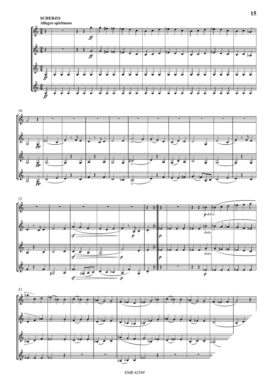 Quartet No. 5 Quartet No. 5 Cornet scores gallery preview page 5