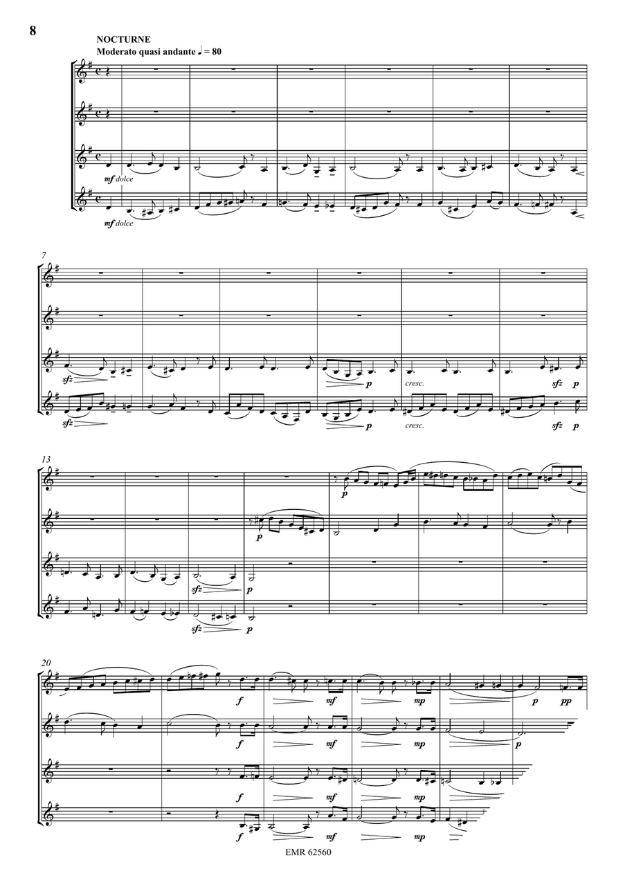 Quartet No. 6 Quartet No. 6 Horn scores gallery preview page 4