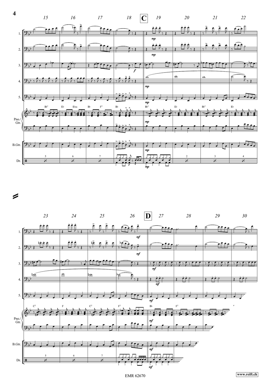 Jackpot Jackpot Trombone scores gallery preview page 5