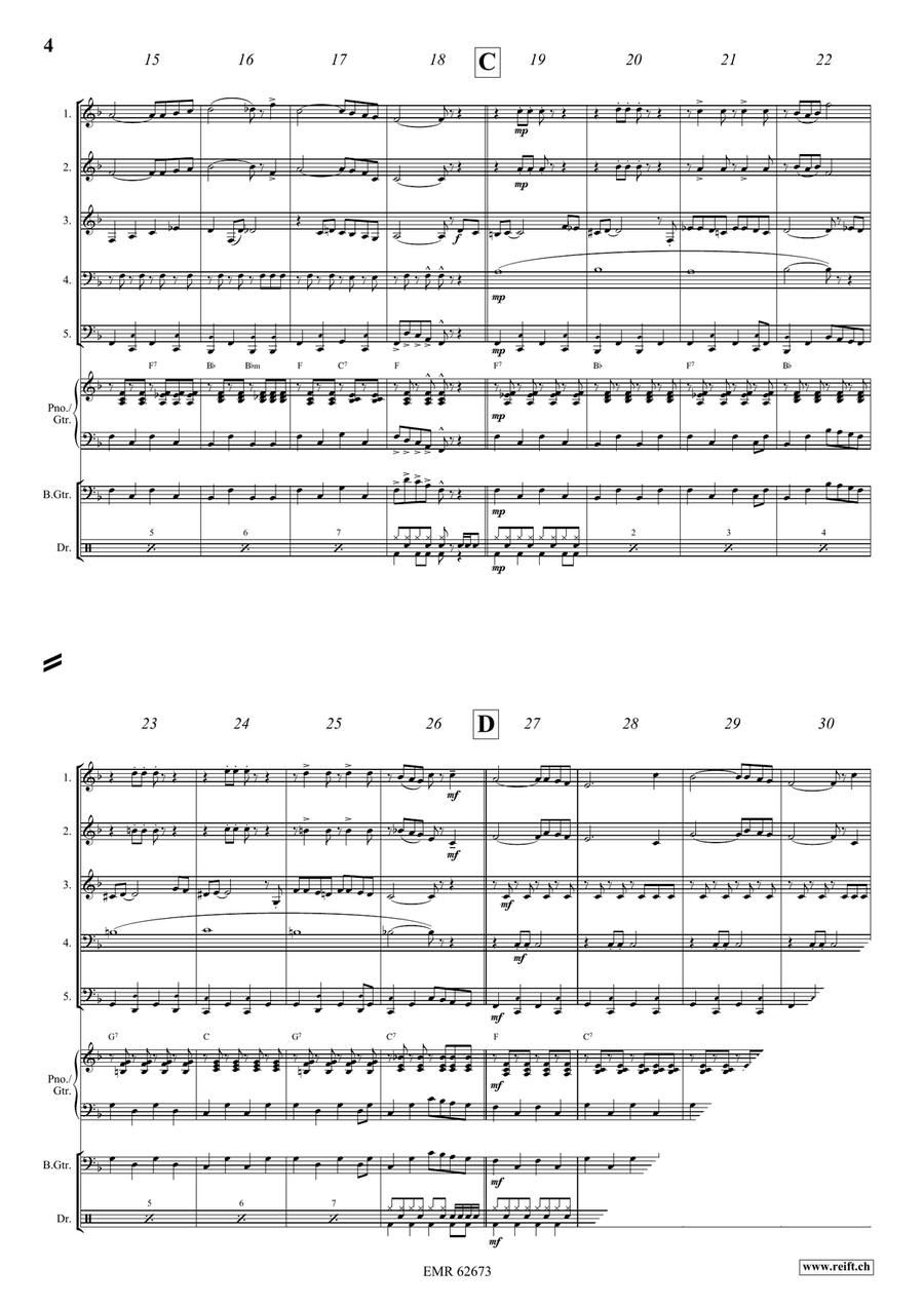Jackpot Jackpot Woodwind Quintet scores gallery preview page 5