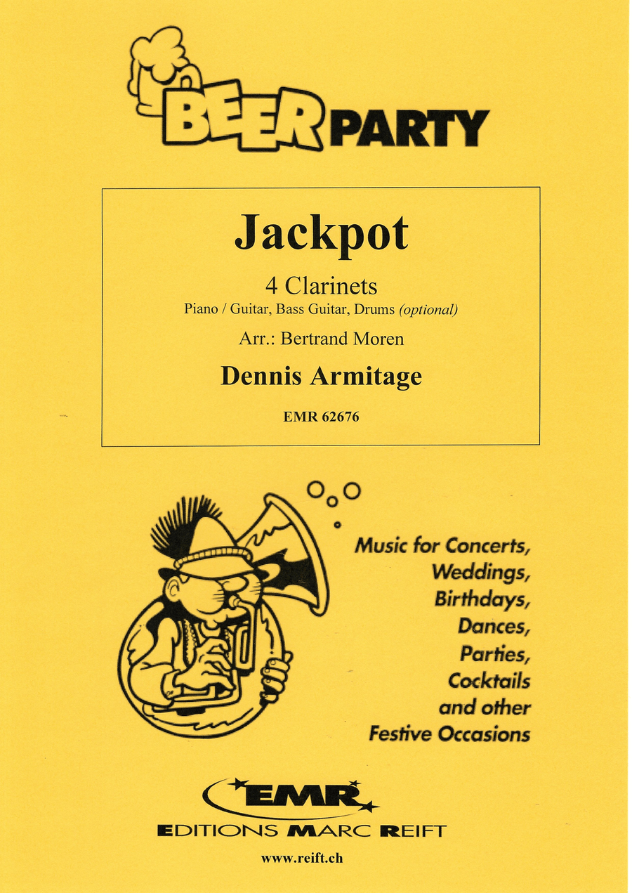 Jackpot Jackpot Clarinet Quartet scores gallery preview page 1