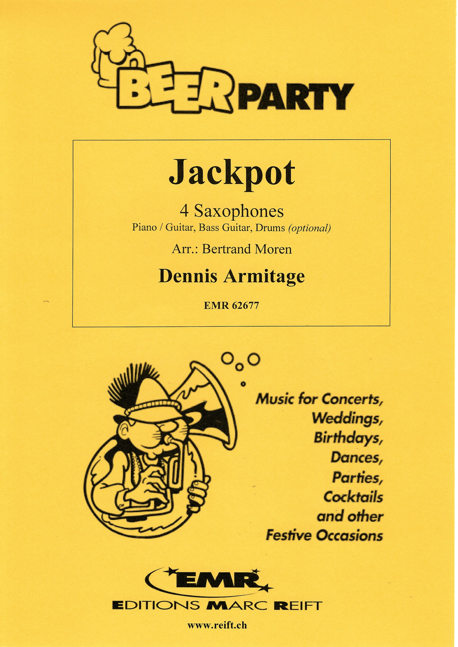 Jackpot Jackpot Saxophone Quartet scores gallery preview page 1