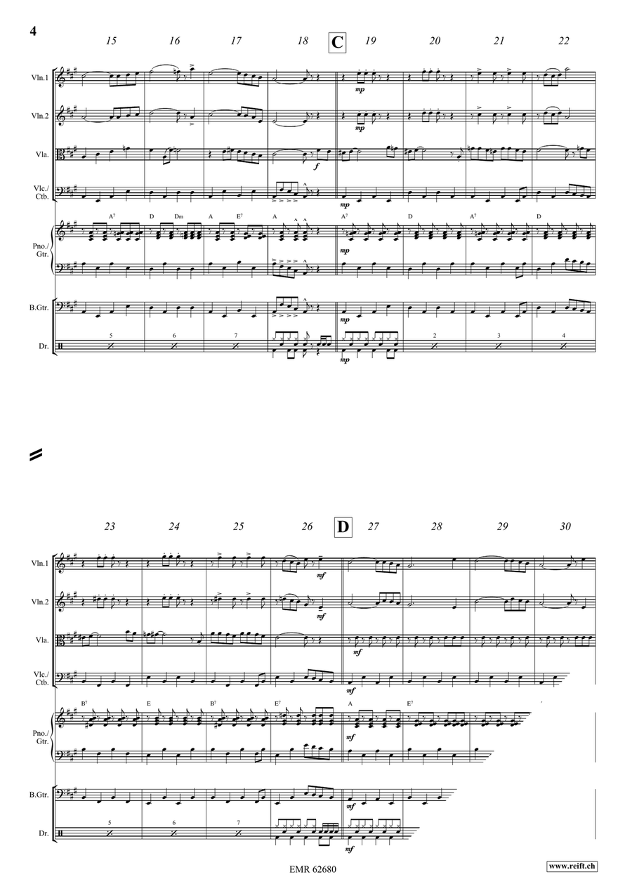 Jackpot Jackpot String Quartet scores gallery preview page 5