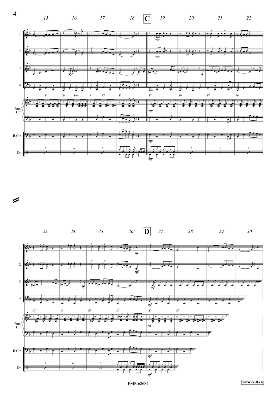 Jackpot Jackpot Woodwind Quartet scores gallery preview page 5