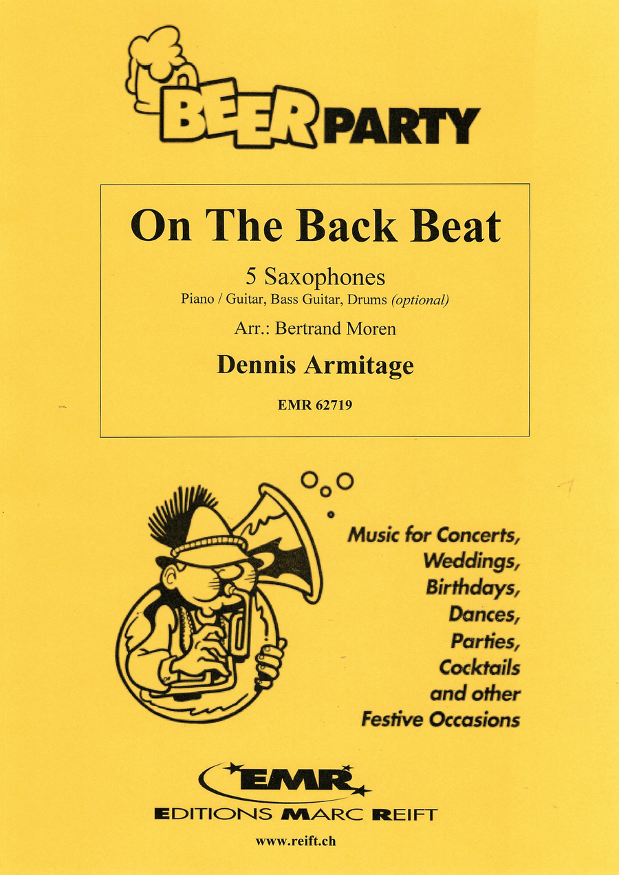 On The Back Beat On The Back Beat Saxophone Quintet scores gallery preview page 1