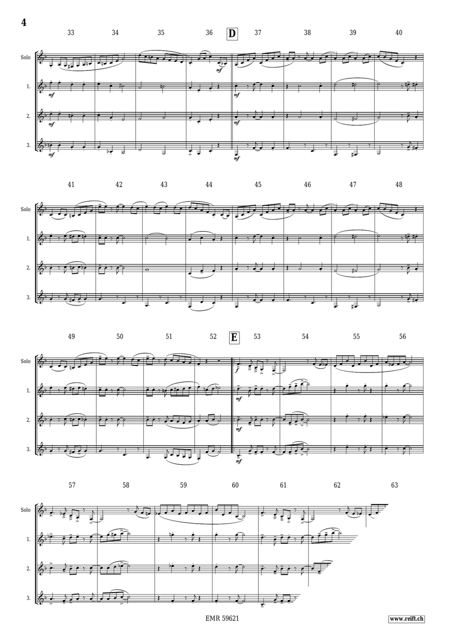 Swingmuckl Swingmuckl Bass Clarinet scores gallery preview page 5