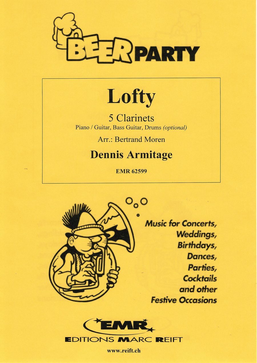 Lofty Lofty Clarinet Quintet scores gallery preview page 1