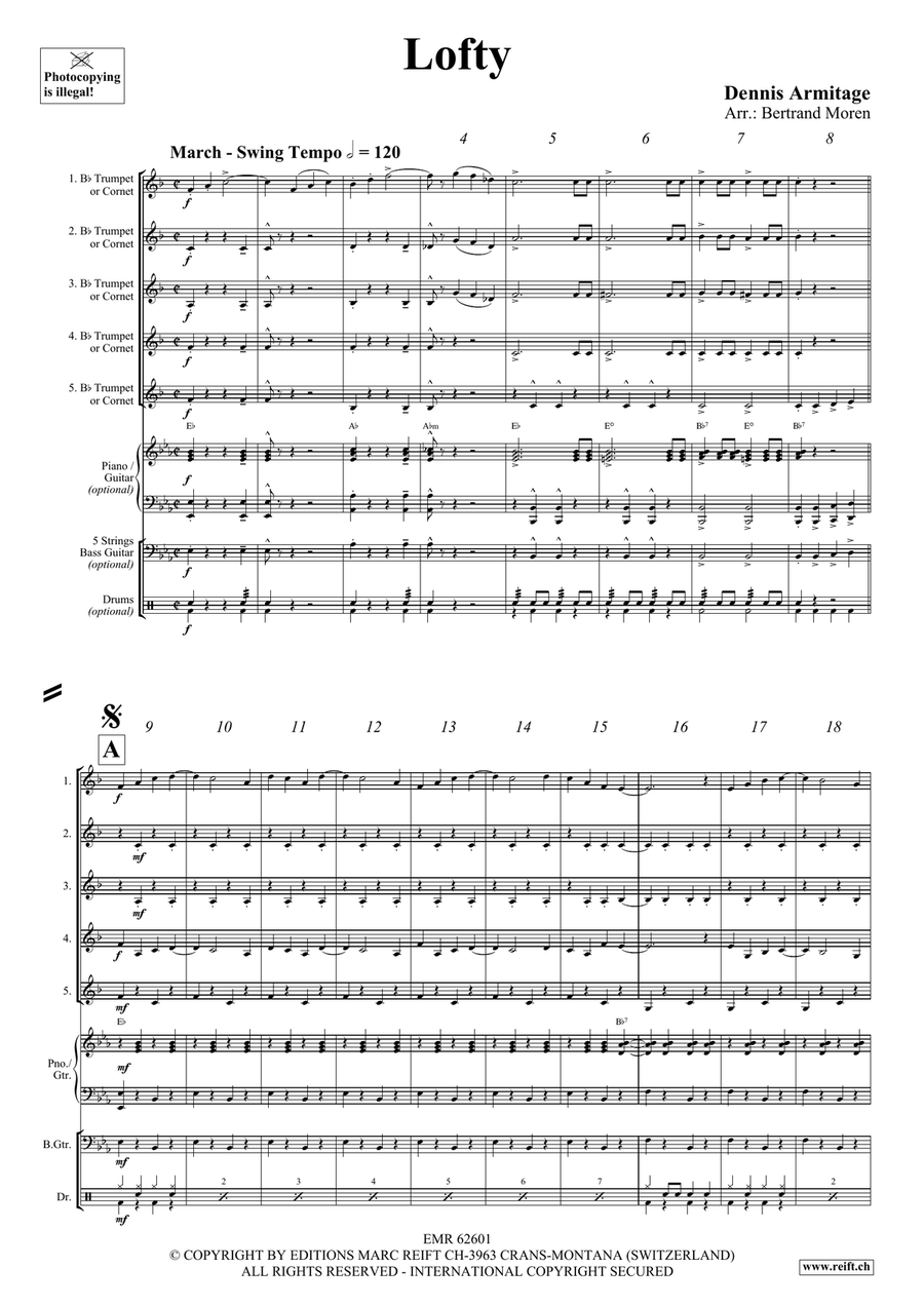 Lofty Lofty Cornet scores gallery preview page 4
