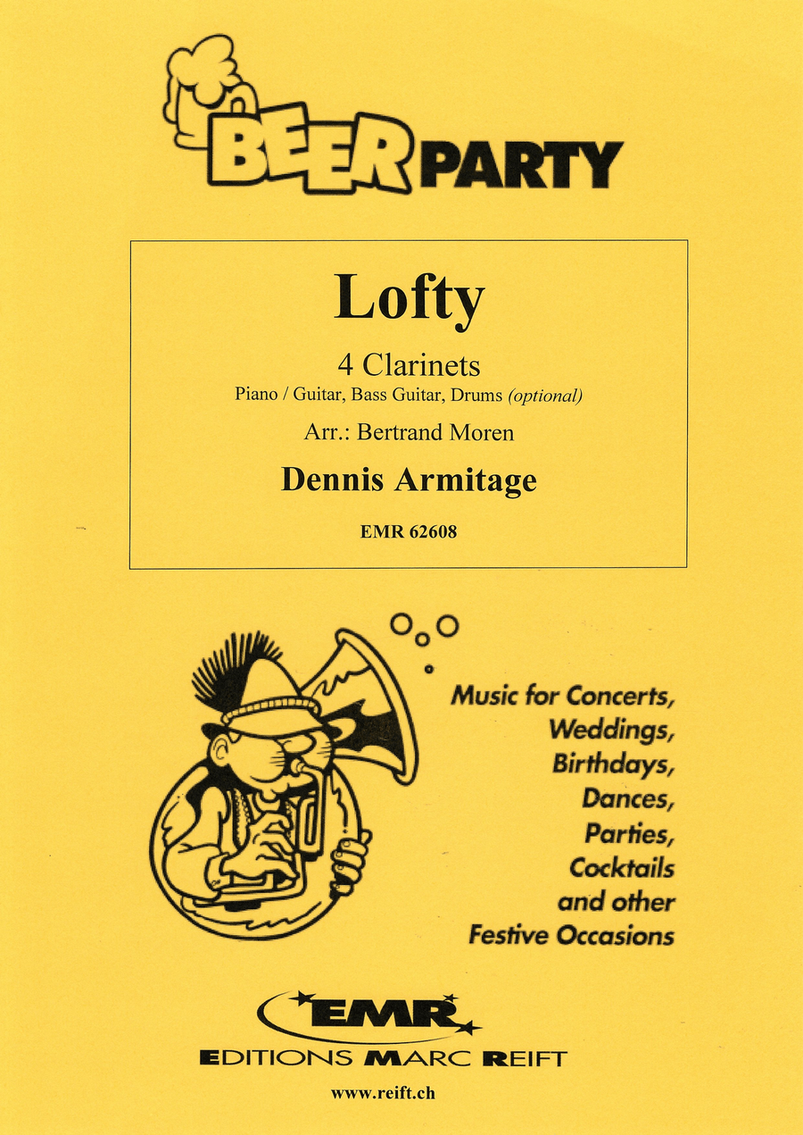 Lofty Lofty Clarinet Quartet scores gallery preview page 1