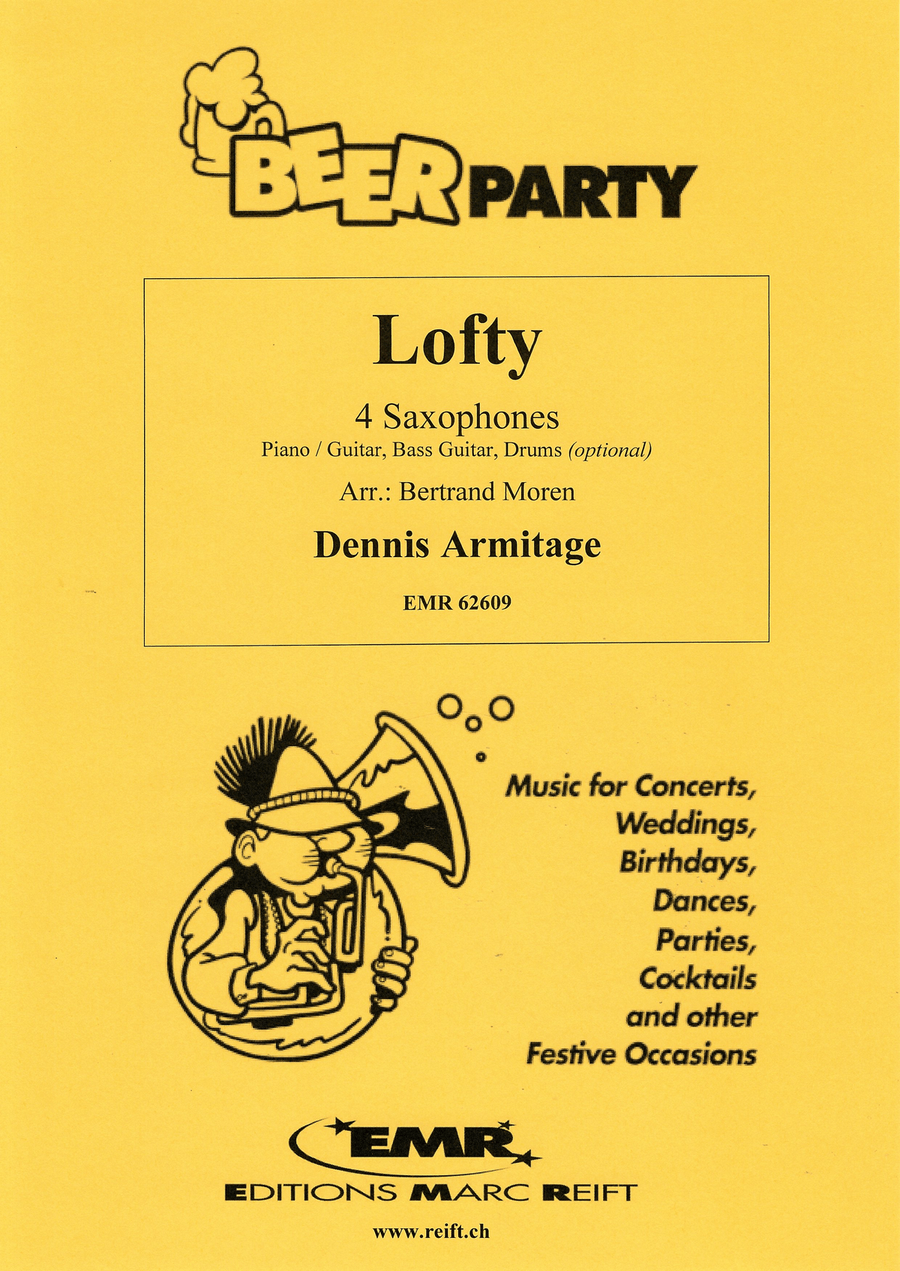 Lofty Lofty Saxophone Quartet scores gallery preview page 1