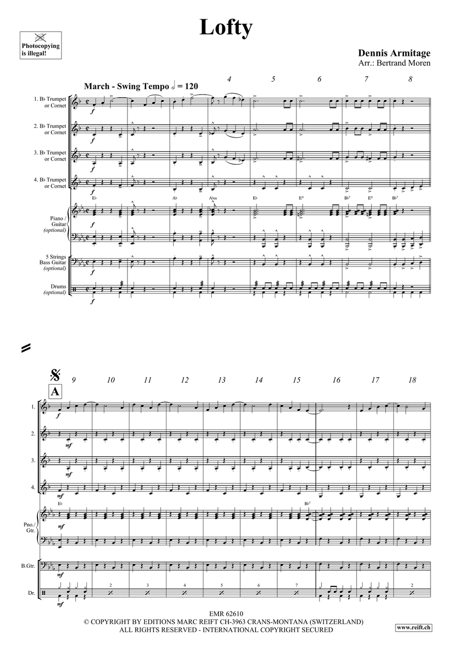 Lofty Lofty Cornet scores gallery preview page 4