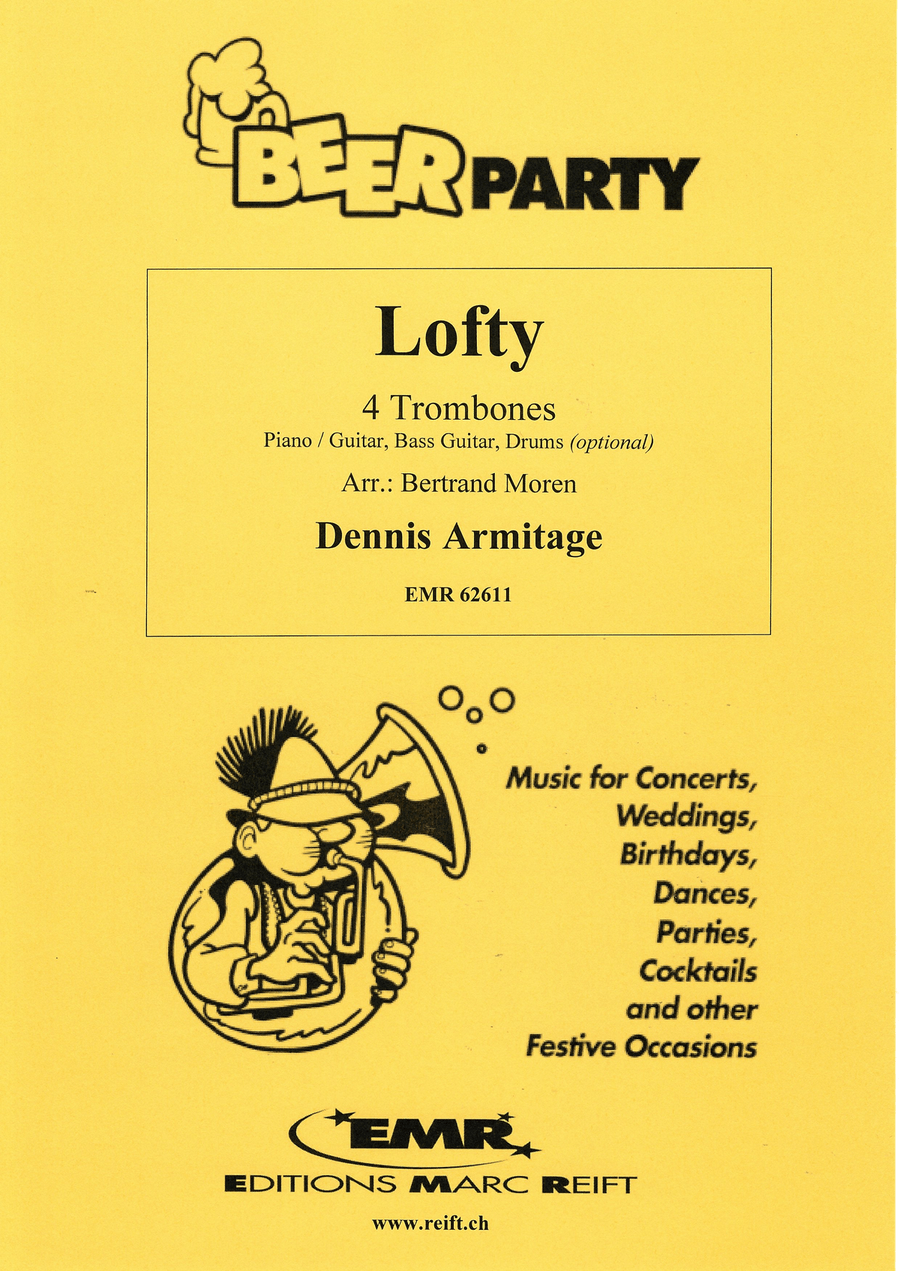Lofty Lofty Trombone Quartet scores gallery preview page 1