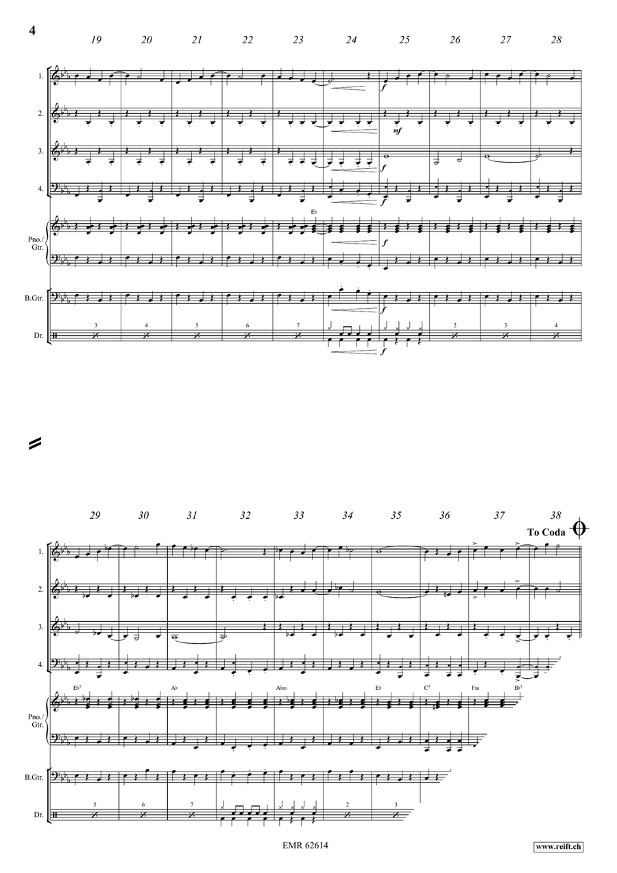 Lofty Lofty Woodwind Quartet scores gallery preview page 5