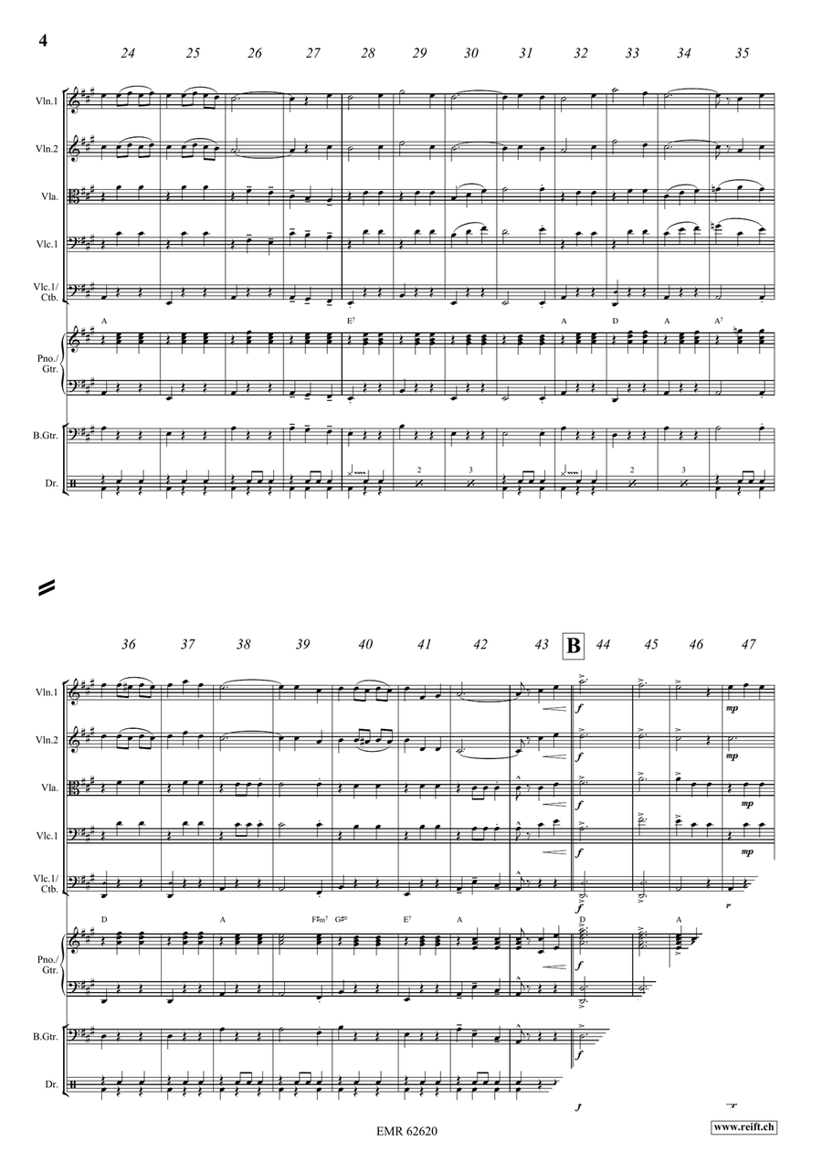 Teeny Weeny Waltz Teeny Weeny Waltz String Quintet scores gallery preview page 5