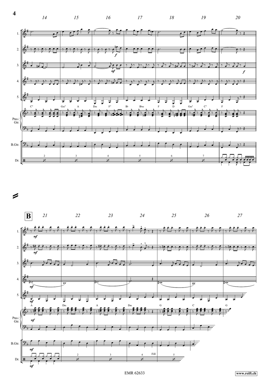 Fun For All Fun For All Clarinet Quintet scores gallery preview page 5