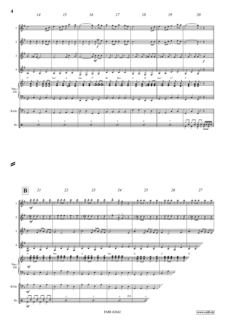 Fun For All Fun For All Clarinet Quartet scores gallery preview page 5