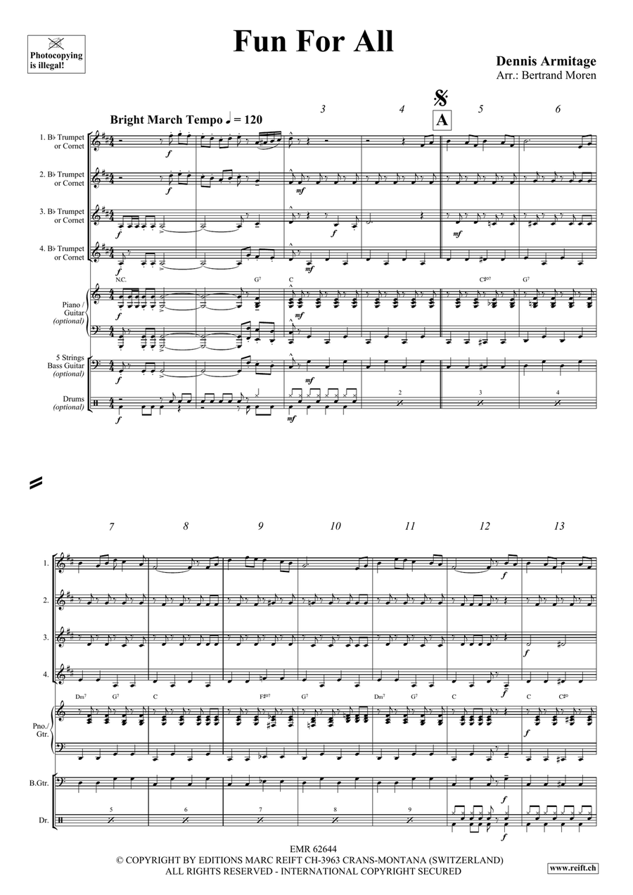 Fun For All Fun For All Cornet scores gallery preview page 4