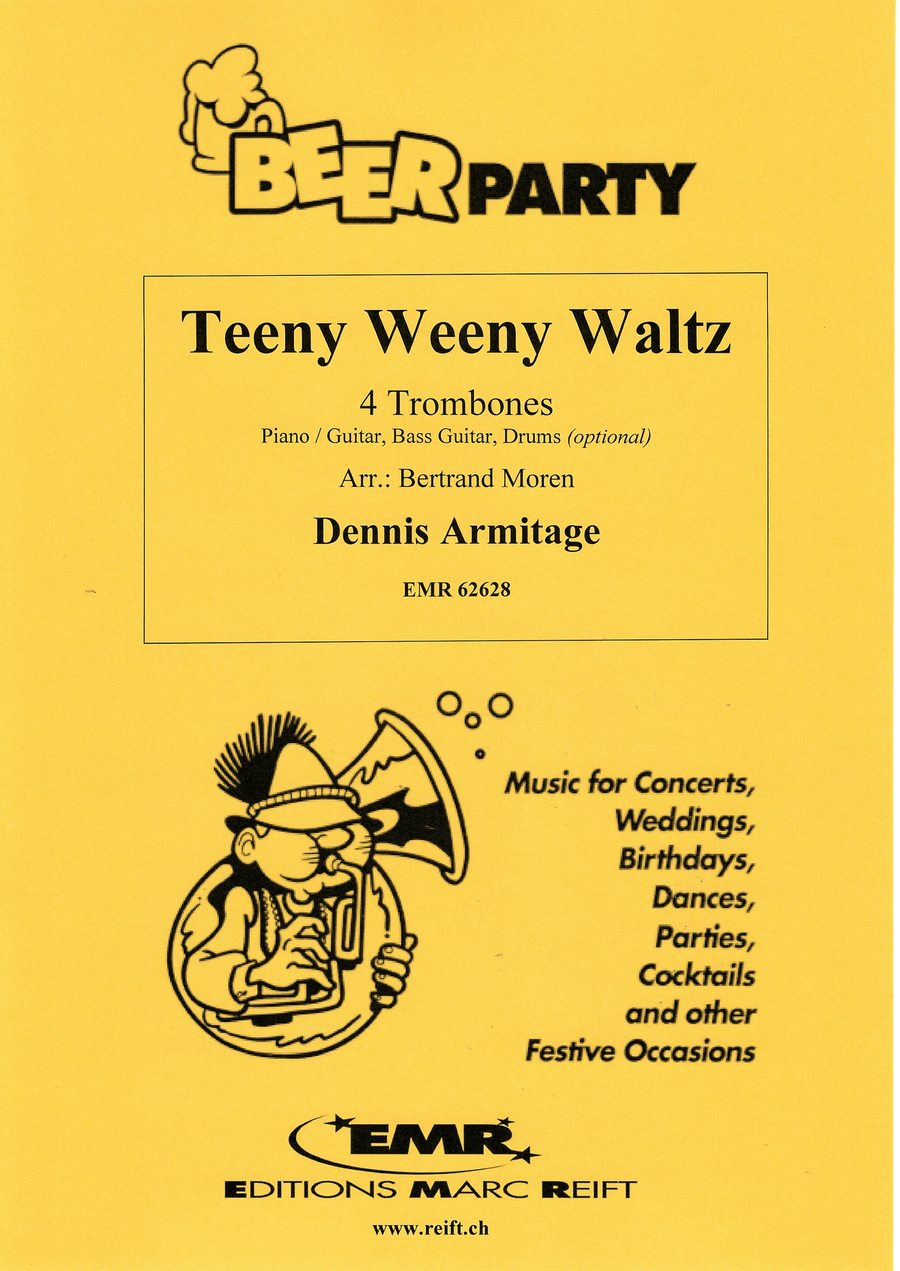 Teeny Weeny Waltz Teeny Weeny Waltz Trombone Quartet scores gallery preview page 1